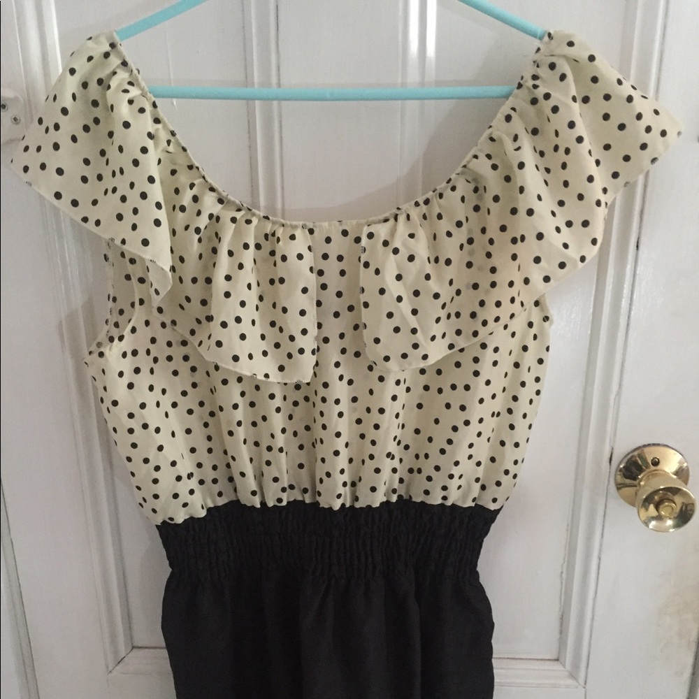 Zanzea Collection Polka Dot Fit and Flare Dress